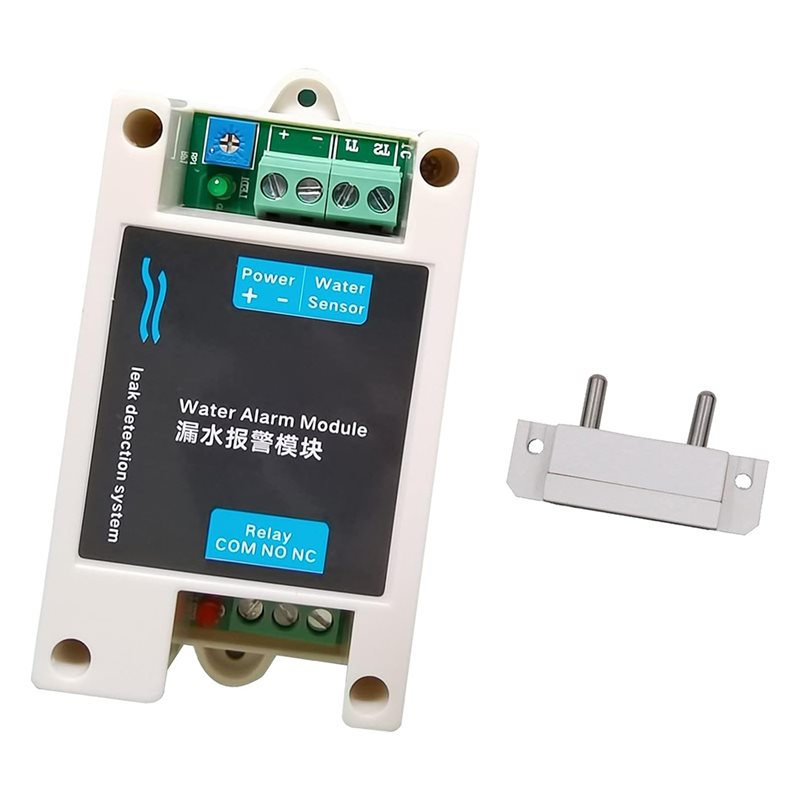 Water Leak Detector Wired - AS95-12V وحدة إنذار تسرب المياه السلكية
