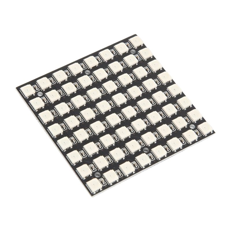 لوحة إضاءة LED ملونة بالكامل W - مراجعة Rgb Led Matrix 8X8 وسعره