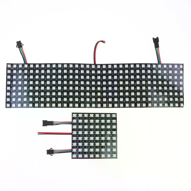 لوحة مصفوفة وحدات البكسل الذكي - مراجعة Rgb Led Matrix 8X8 وسعره