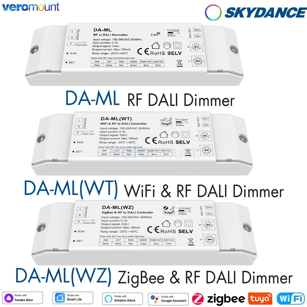 Skydance WiFi ZigBee 2.4G RF D - مراجعة Zigbee Coordinator Stick وسعره
