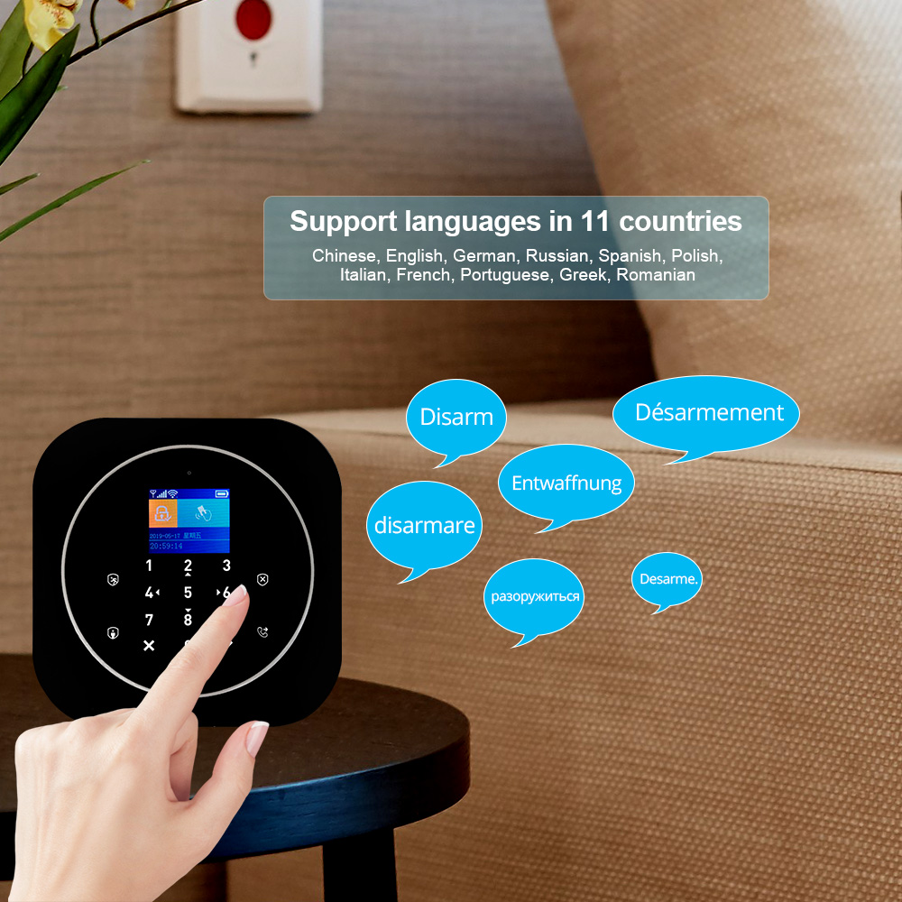 KERUI G12 طقم نظام إنذار منزلي - مراجعة Smart Home Automation Diy وسعره