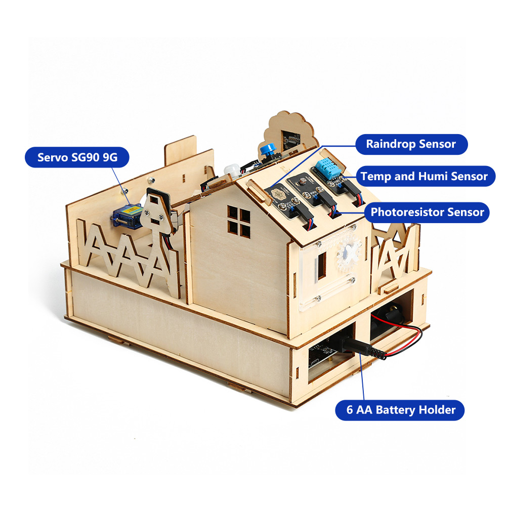 طقم المنزل الذكي لاردوينو ، بد - مراجعة Diy Home Automation System وسعره