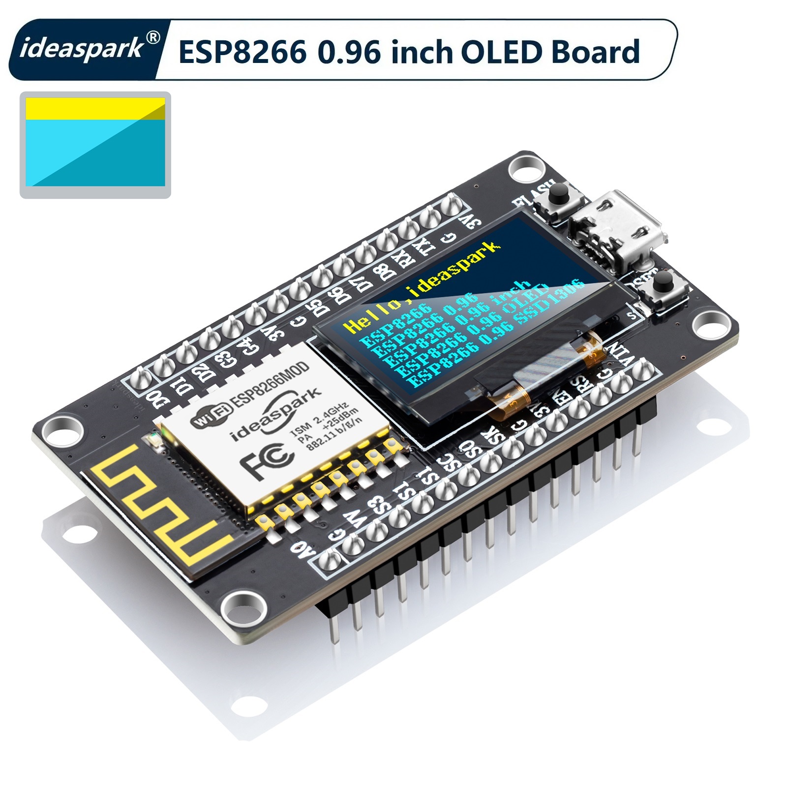 لوحة تطوير NodeMCU ESP8266 مع  - مراجعة Esp8266 Nodemcu Board وسعره