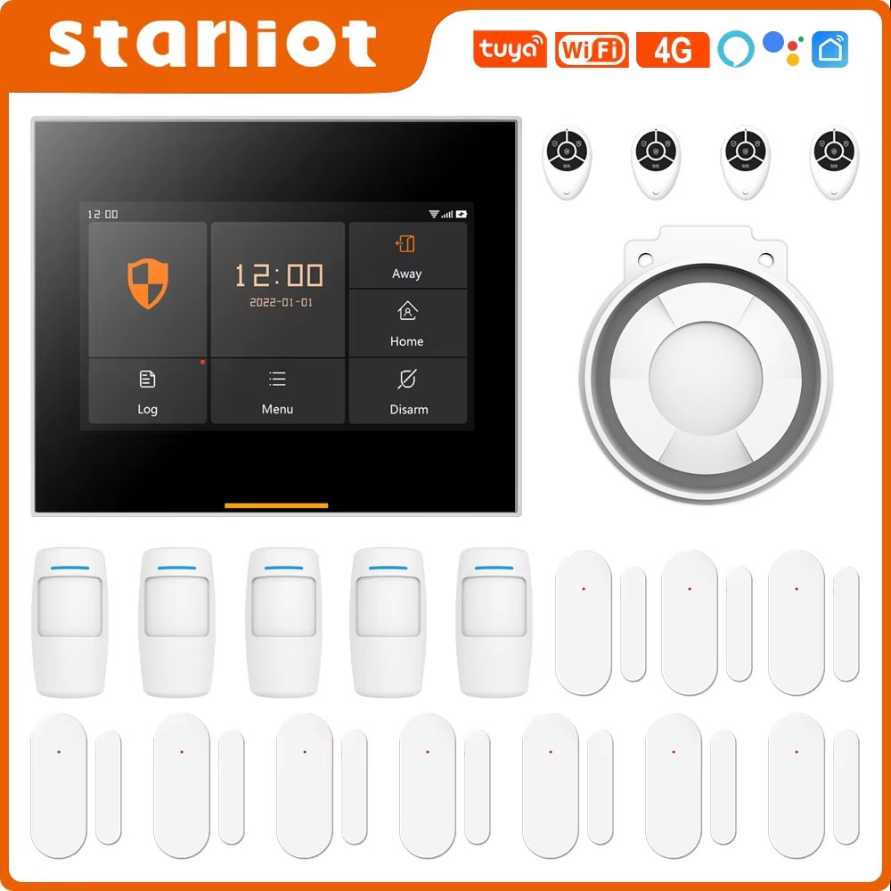نظام إنذار أمان منزلي ذكي لاسل - مراجعة Smart Home Automation Diy وسعره